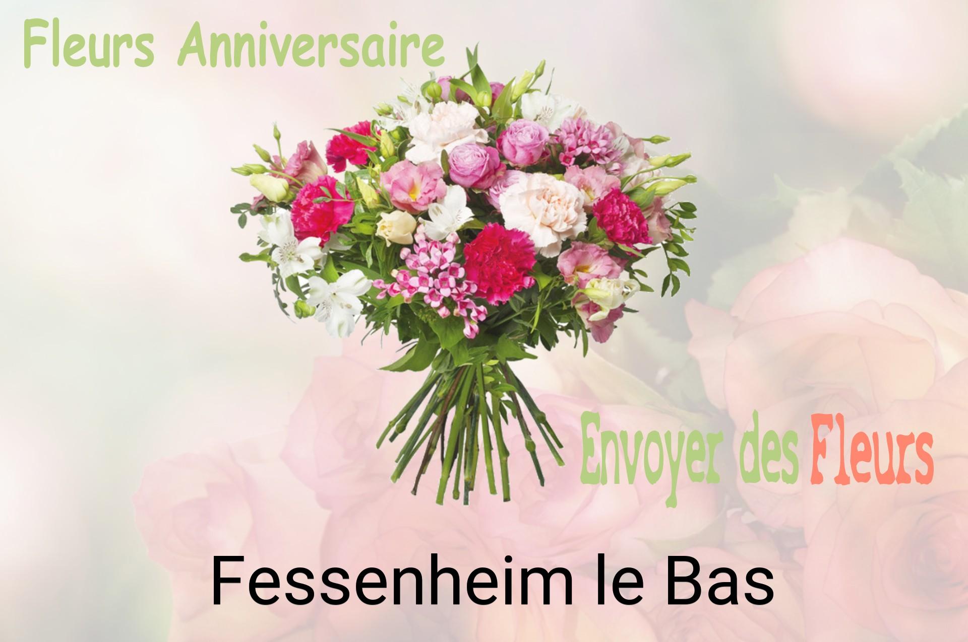 Bouquet de fleurs d’anniversaire livré à Fessenheim-le-Bas